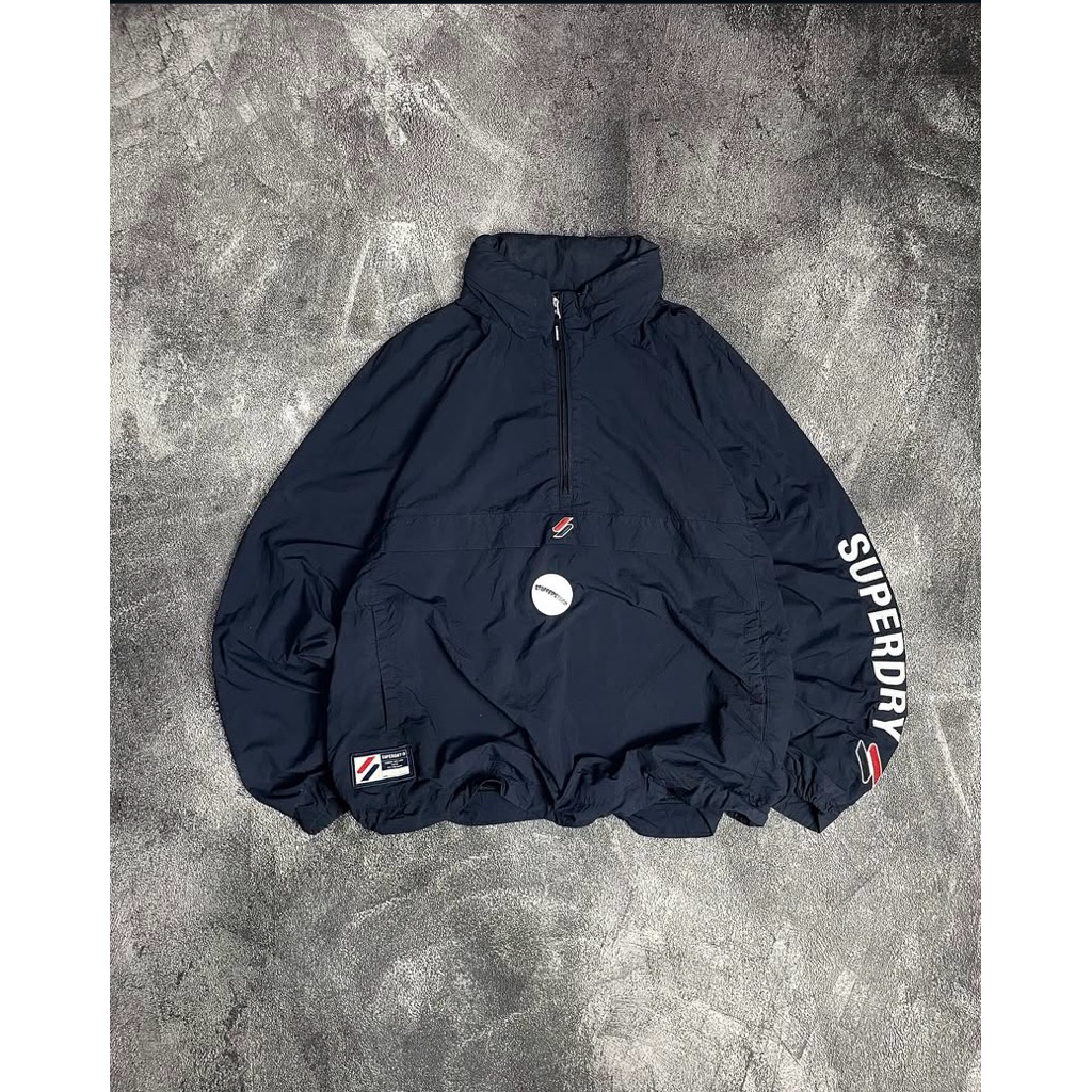 superdry code essential halfzipper jacket