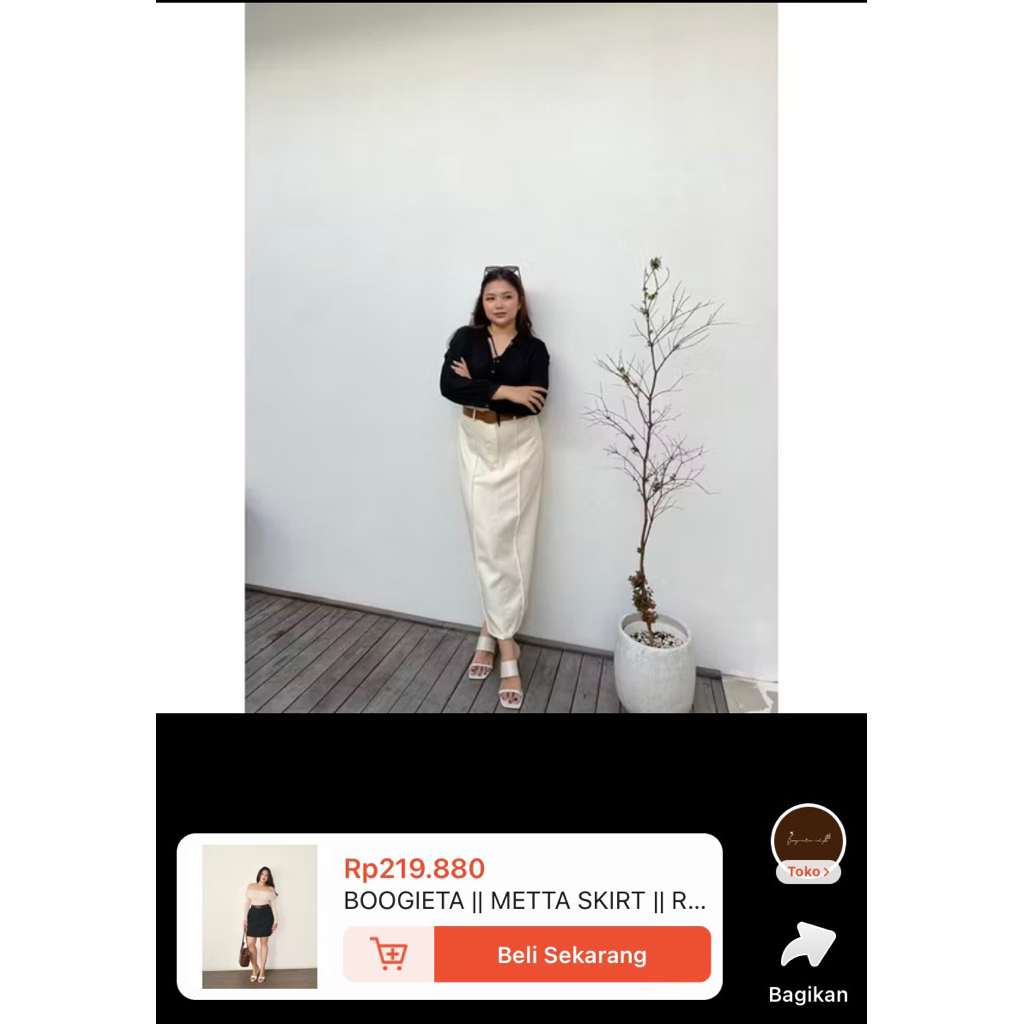 Preloved-Boogieta Metta Skirt