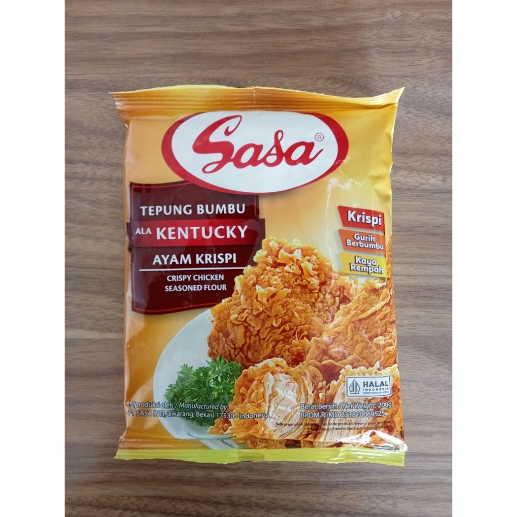 

Sasa tepung bumbu Kentucky 200g