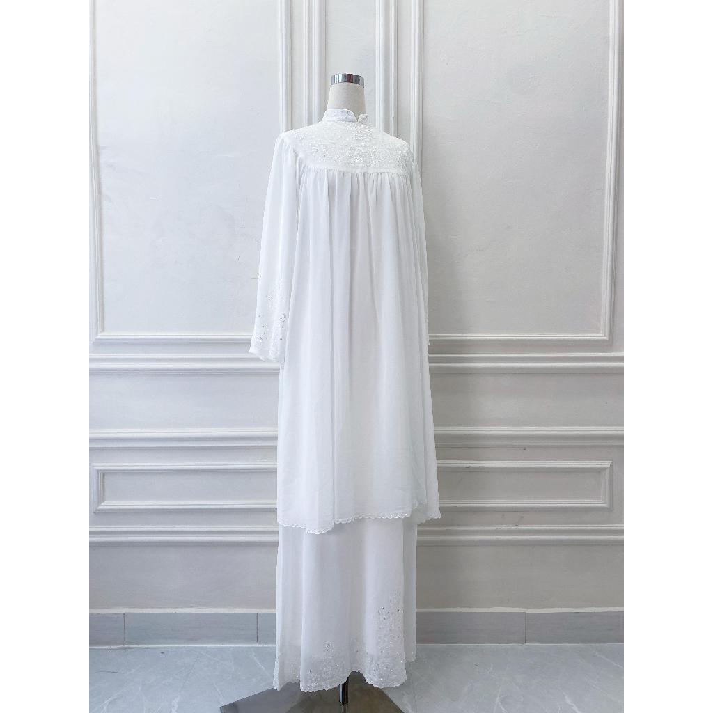 Gamis Maryam Dress D-102 Nesty Collection - Gamis Muslimah Wudhu Friendly, Dress Muslimah, Dress/Gam