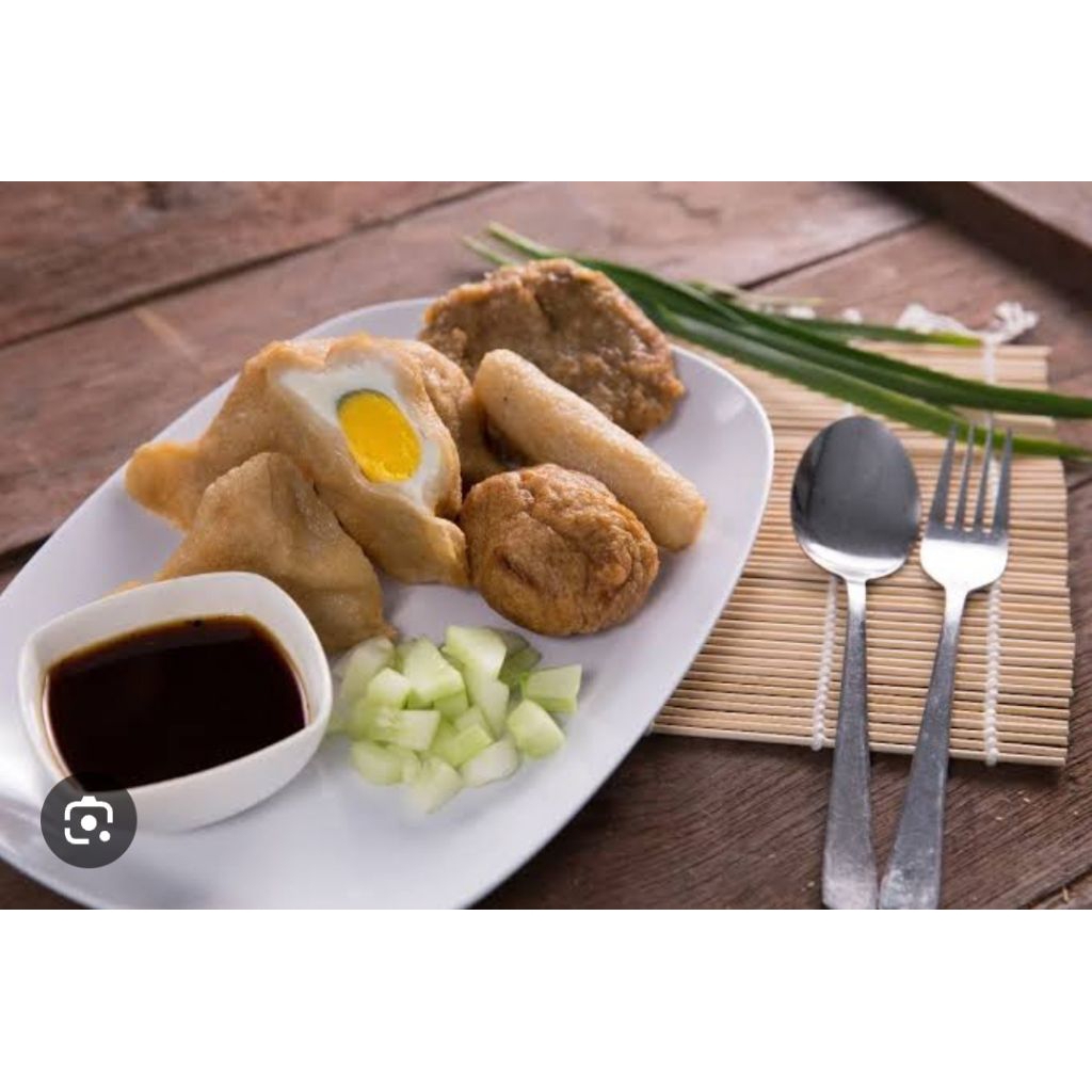 

Pempek ikan tengiri asli isi 50 pcs Murah