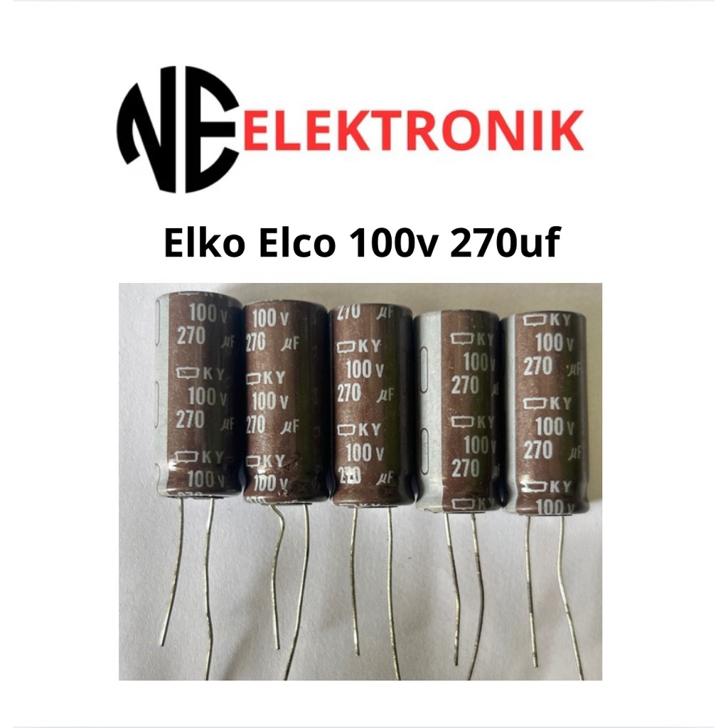 Elko Elco 270uf 100v Original