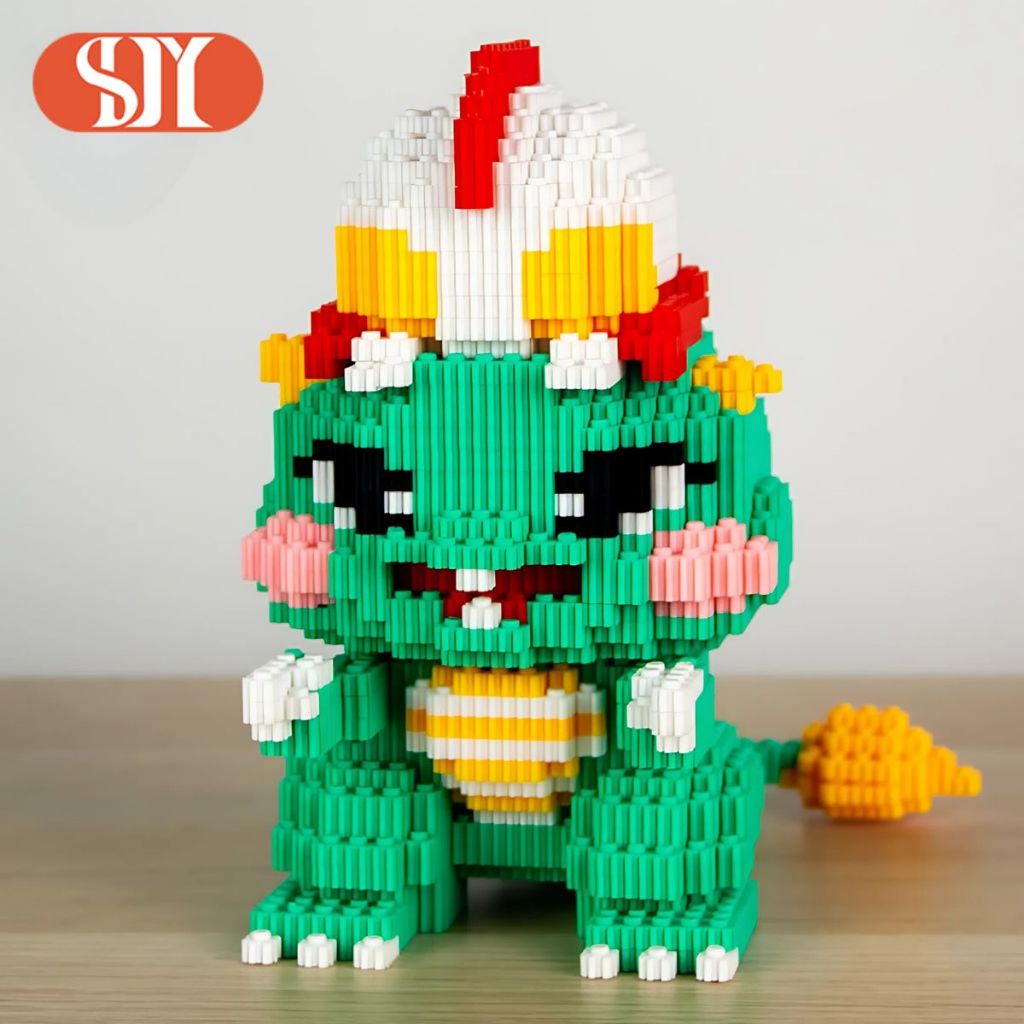 Nano Block Bricks Godzilla x Ultraman Medium Karakter Animasi 3D Series Medium Mainan Edukasi