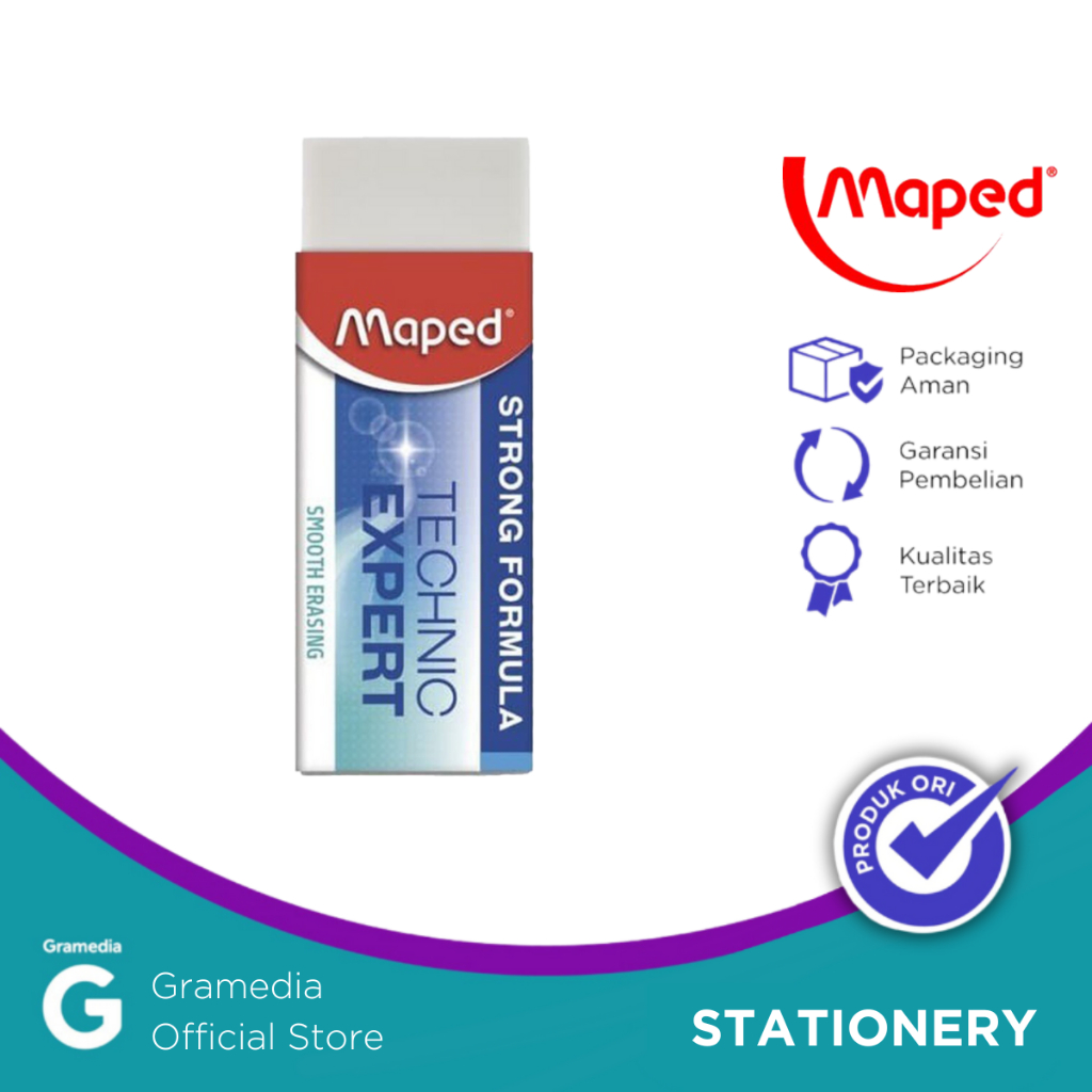 

Gramedia Pekanbaru - MAPED TECHNIC EXPERT ERASER LARGE ER 105711