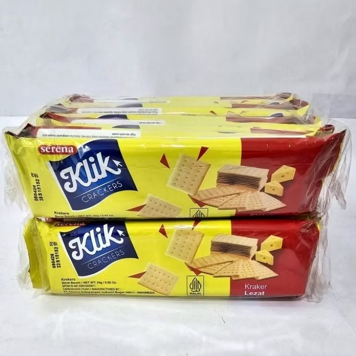 

SERENA KLIK CRACKERS 24GR | 1PAK ISI 10