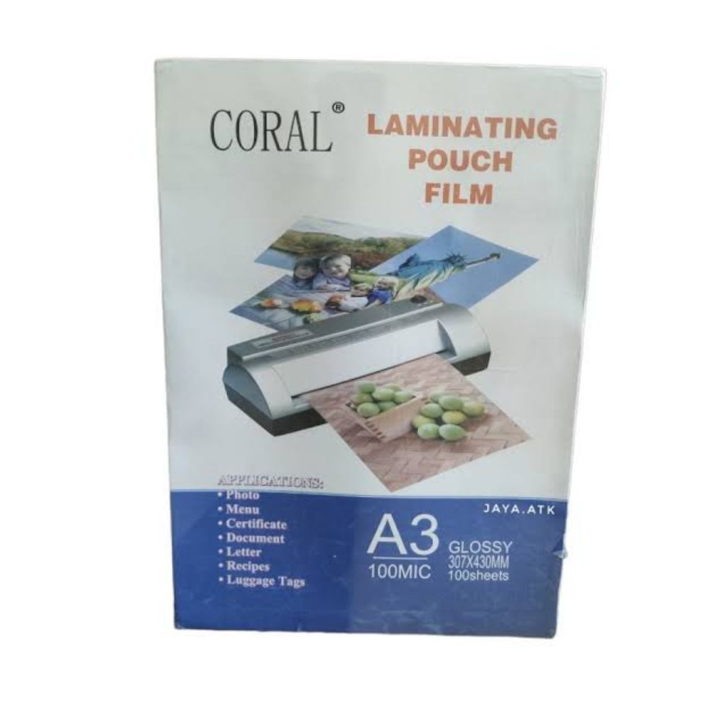 

Laminating Coral A3 Glossy