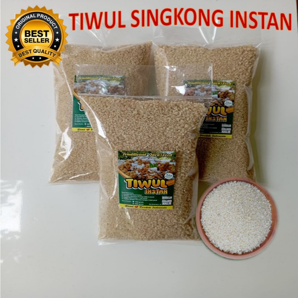 

Beras Oyek Tiwul Singkong Instan Premium 500 gram