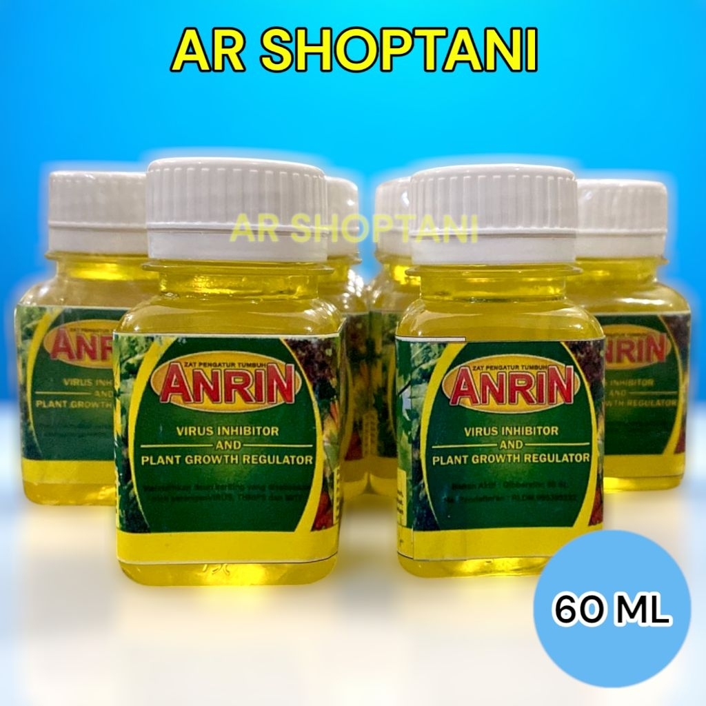 ANRIN ZPT 60ml - pendukung pertumbuhan & pemulih daun