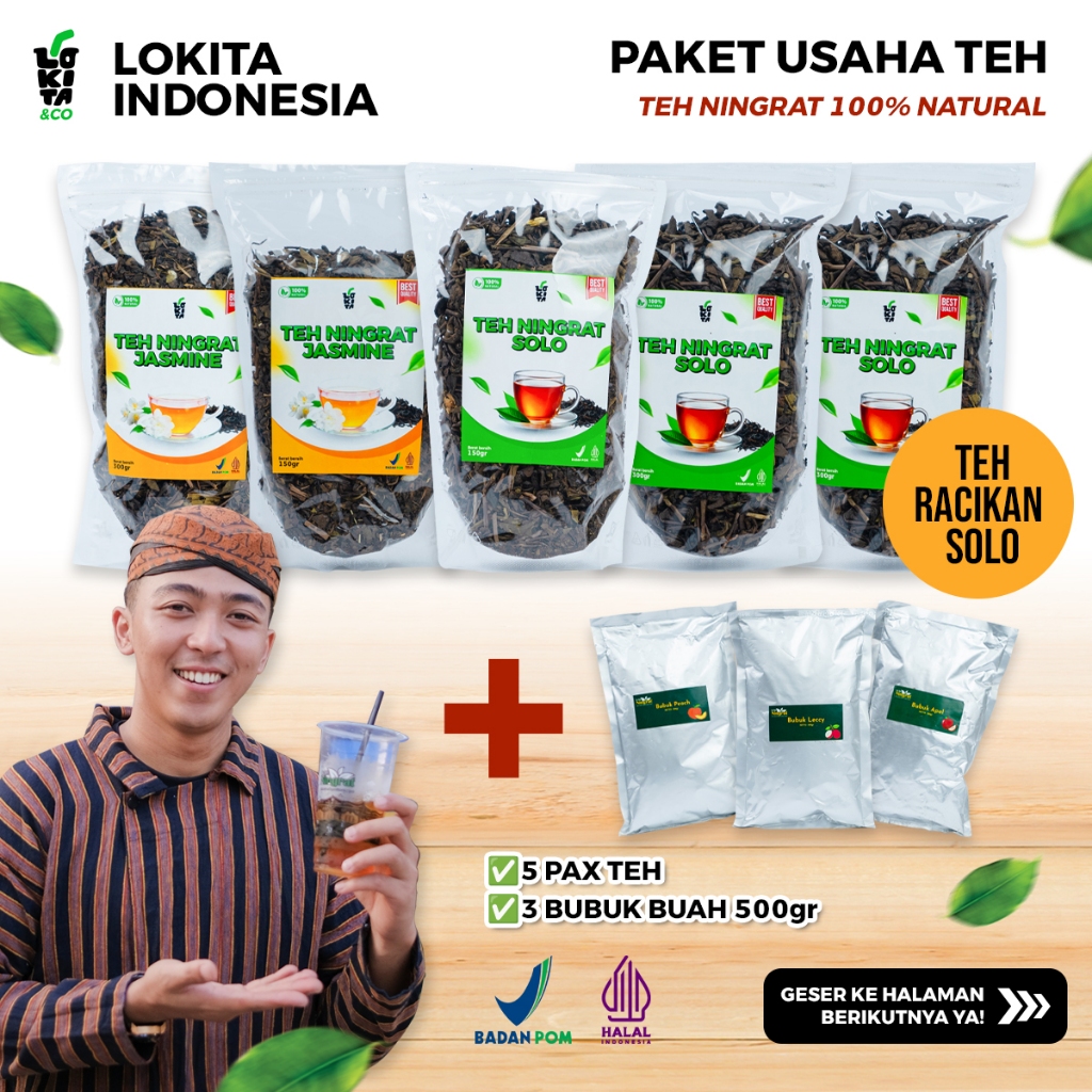 

LOKITA - Paket Usaha Teh Jumbo Murah (Esteh Jumbo)