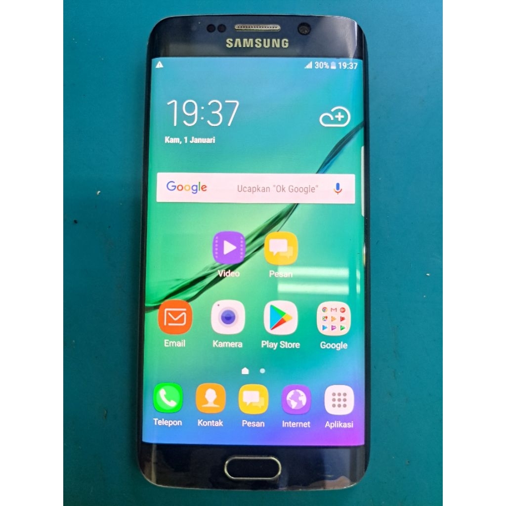 LCD Samsung S6 Edge Copotan