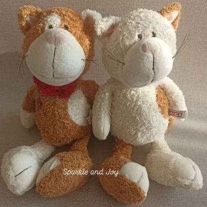 Boneka Nici Kucing Sepasang / Plushie - Sparkle and Joy