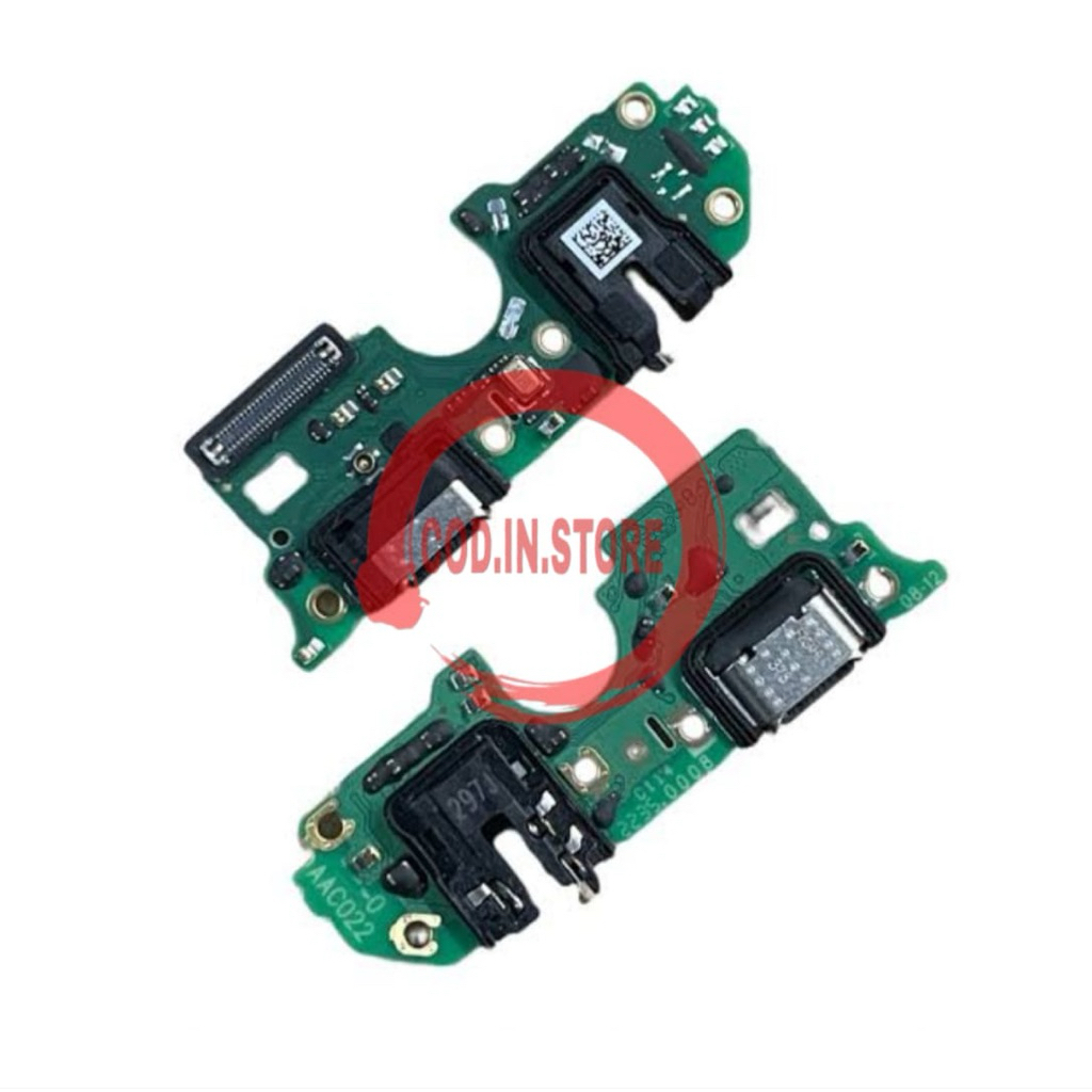 Papan Cas Oppo A77s / A57 2022 Papan PCB Papan Conektor cas Ori + ic