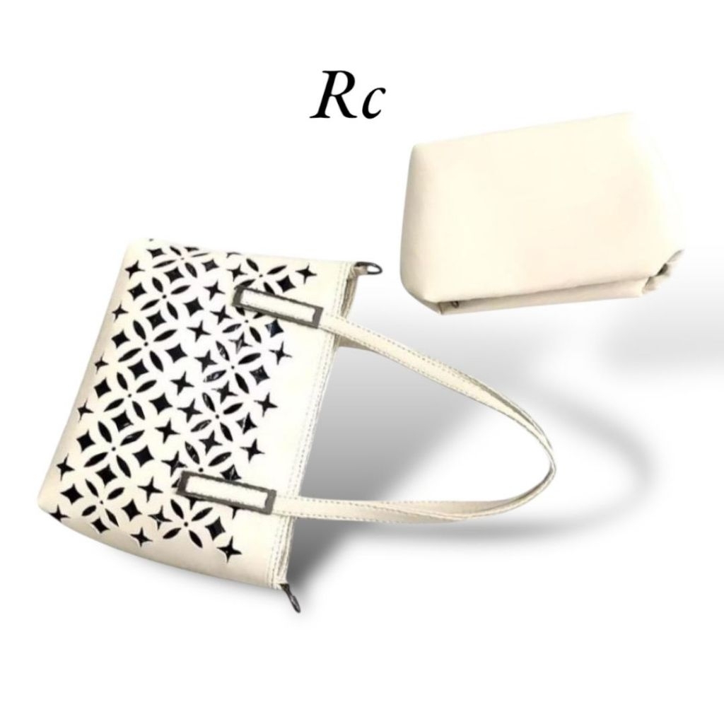 TERBARU Totebag Wanita Tas Jinjing Tote Bag Rezeki Collektion Kulit Sintetis Size 30x25x9 Cm