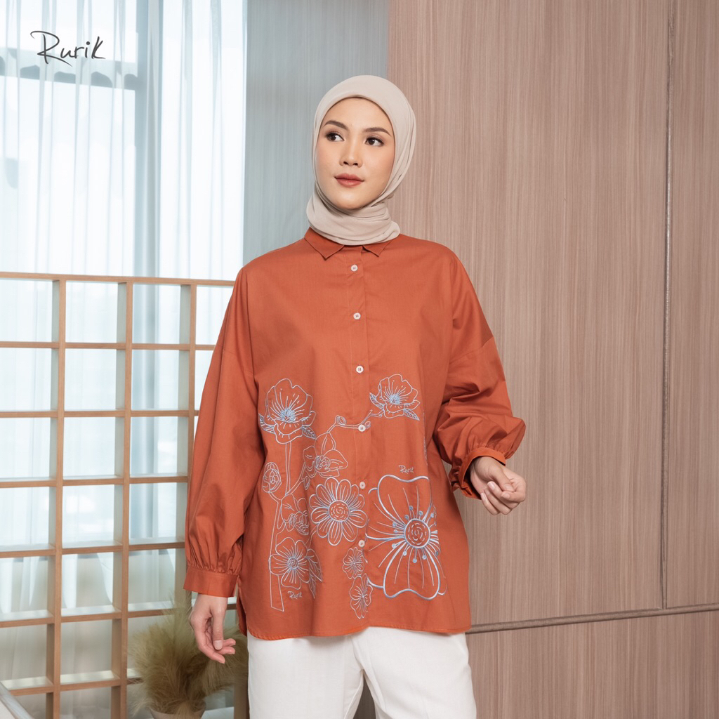 RURIK ZINOVIA EMBROIDERY SHIRT