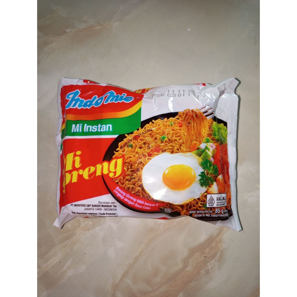 

Indomie goreng mie instan