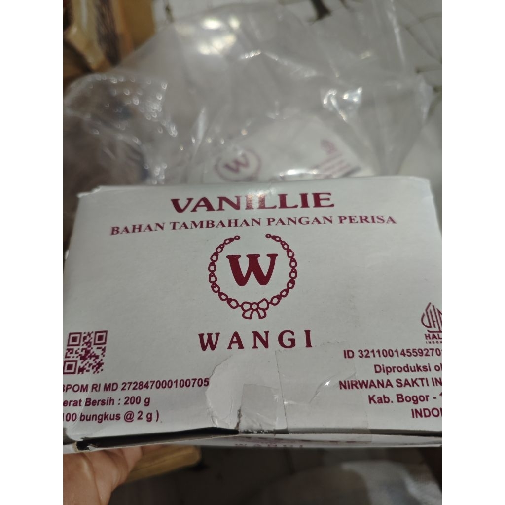 

Perisa Vanilli Bubuk Sachet 1 pak isi 100pcs