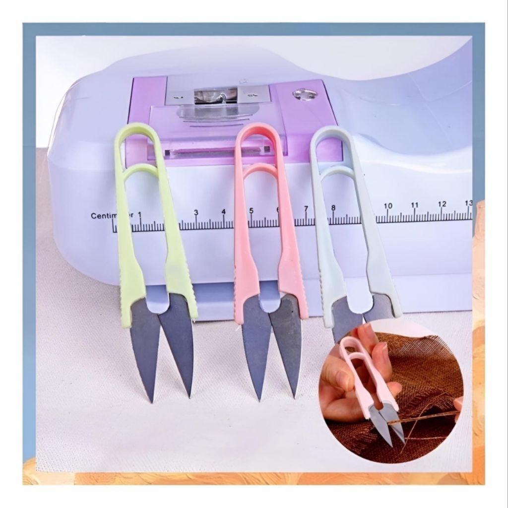 

Gunting Pemotong Benang Jahit Bahan Plastik Cutter Mini Pemotong Kail Pancing