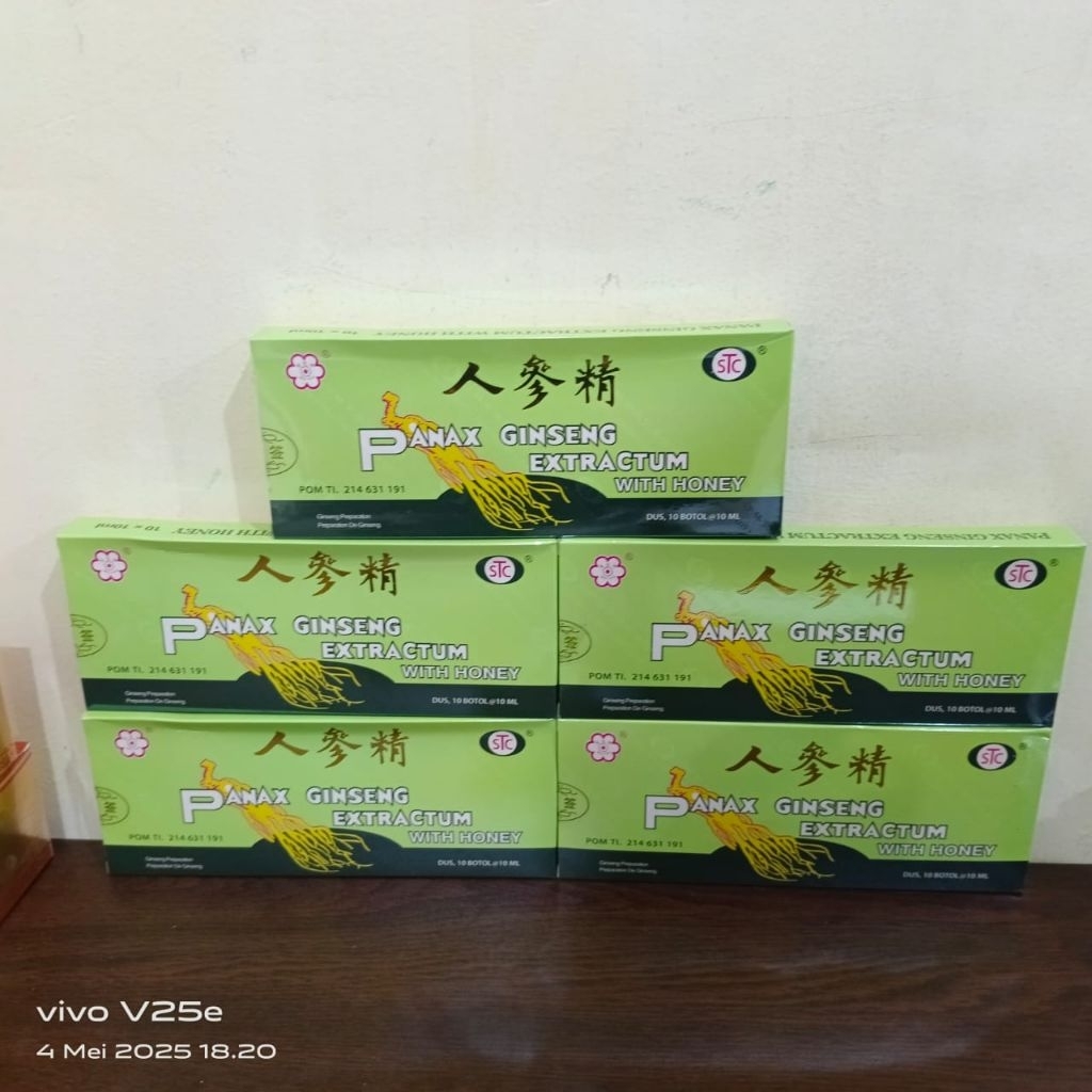 

Panax Ginseng Extractum / Ginseng Cair 1 Box ( SALIM)