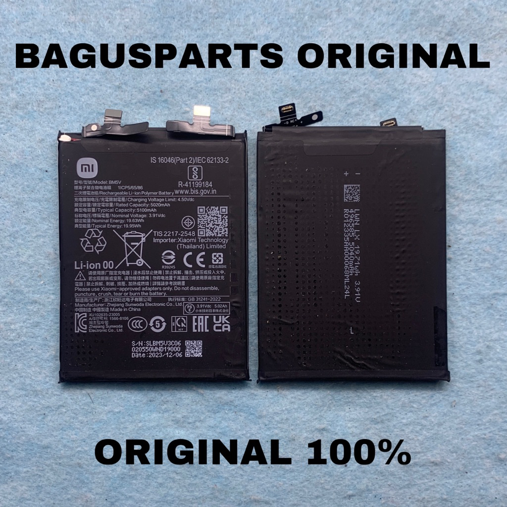 BATERAI BATTERY BATRE BATERAY BM5V XIAOMI REDMI NOTE 13 PRO 5G ORIGINAL COPOTAN