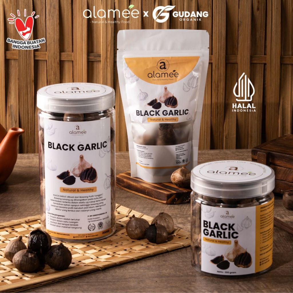 

Black Garlic Premium Bawang Hitam Tunggal Lanang Alami