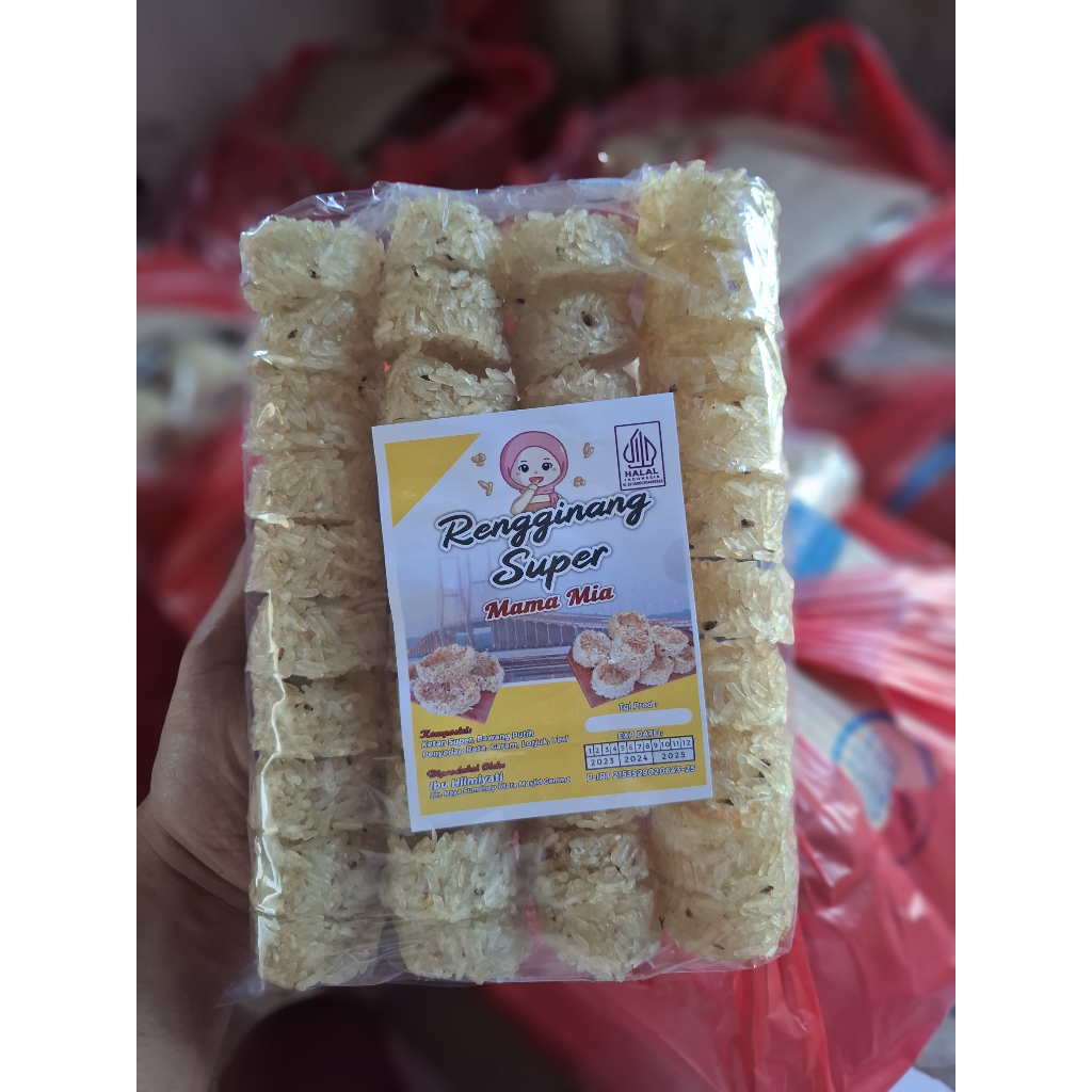 

Rengginang Lorjuk Mentah Sedang isi 40 PCS LEBIH GURIH (FREE BUBBLE)