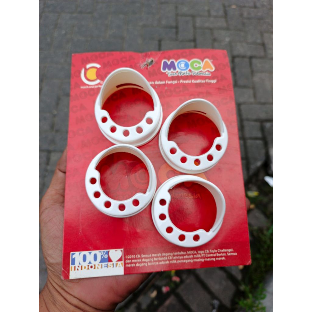 TOPI LAMPU SEN SCOOPY KARBU IMPORT HI QUALITY (4BJ) PUTIH