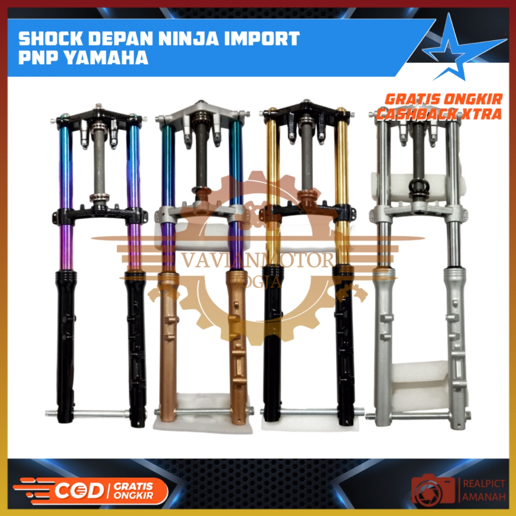 Shock Shockbreaker Depan NINJA RR R NINJA GORILLA PNP RX KING CB GL MP TIGER As Chrome As Gold As Ra