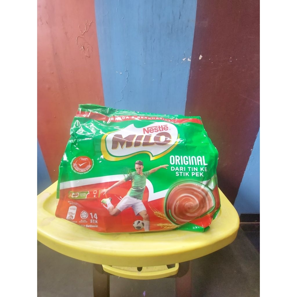 

Milo Kosong - Milo Original isi 14 Stik - 14 x 30 gram