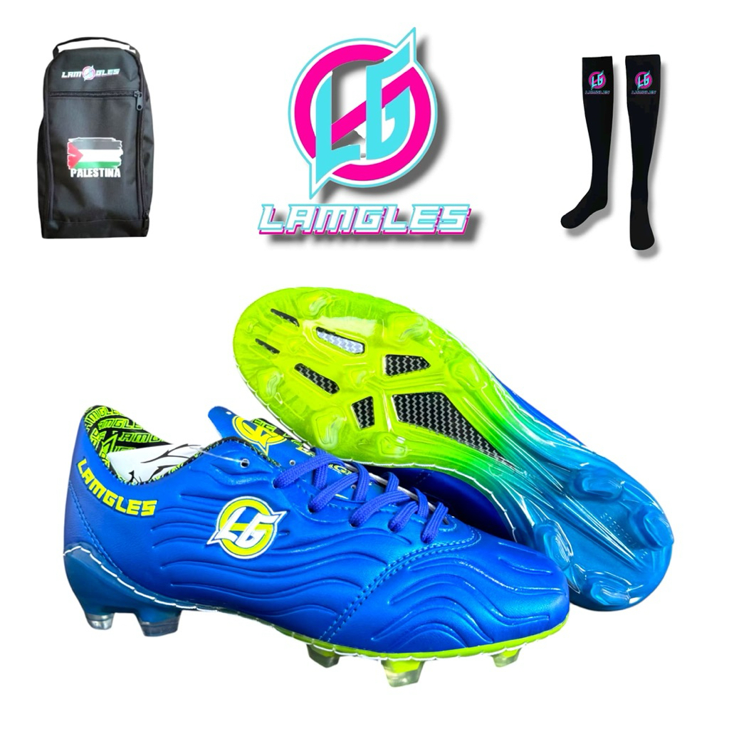 Lamgles - Sepatu Bola Lamgles Leopard Ukuran Anak Kecil SD 34-38 In Indonesia