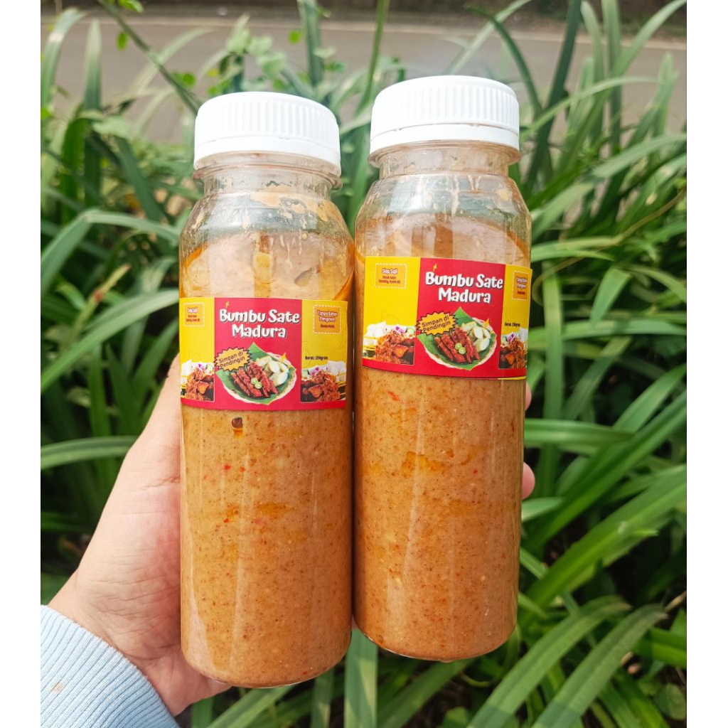 

Bumbu Sate Madura Botol 250gr - Siap Pakai
