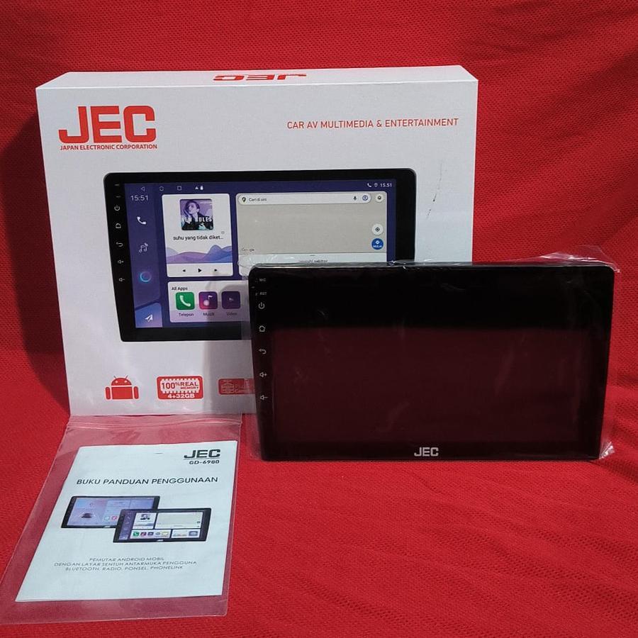 JEC Shishio Headunit Android Ram 4/32GB 9inch / Headunit Android Ram 4/32GB JEC 9inc