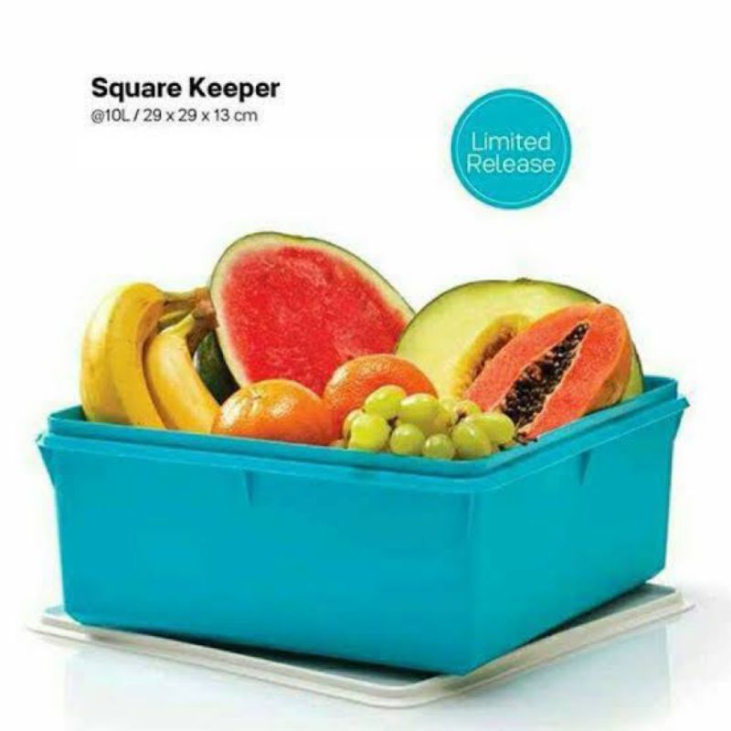 Tupperware Square Keeper 10 Liter