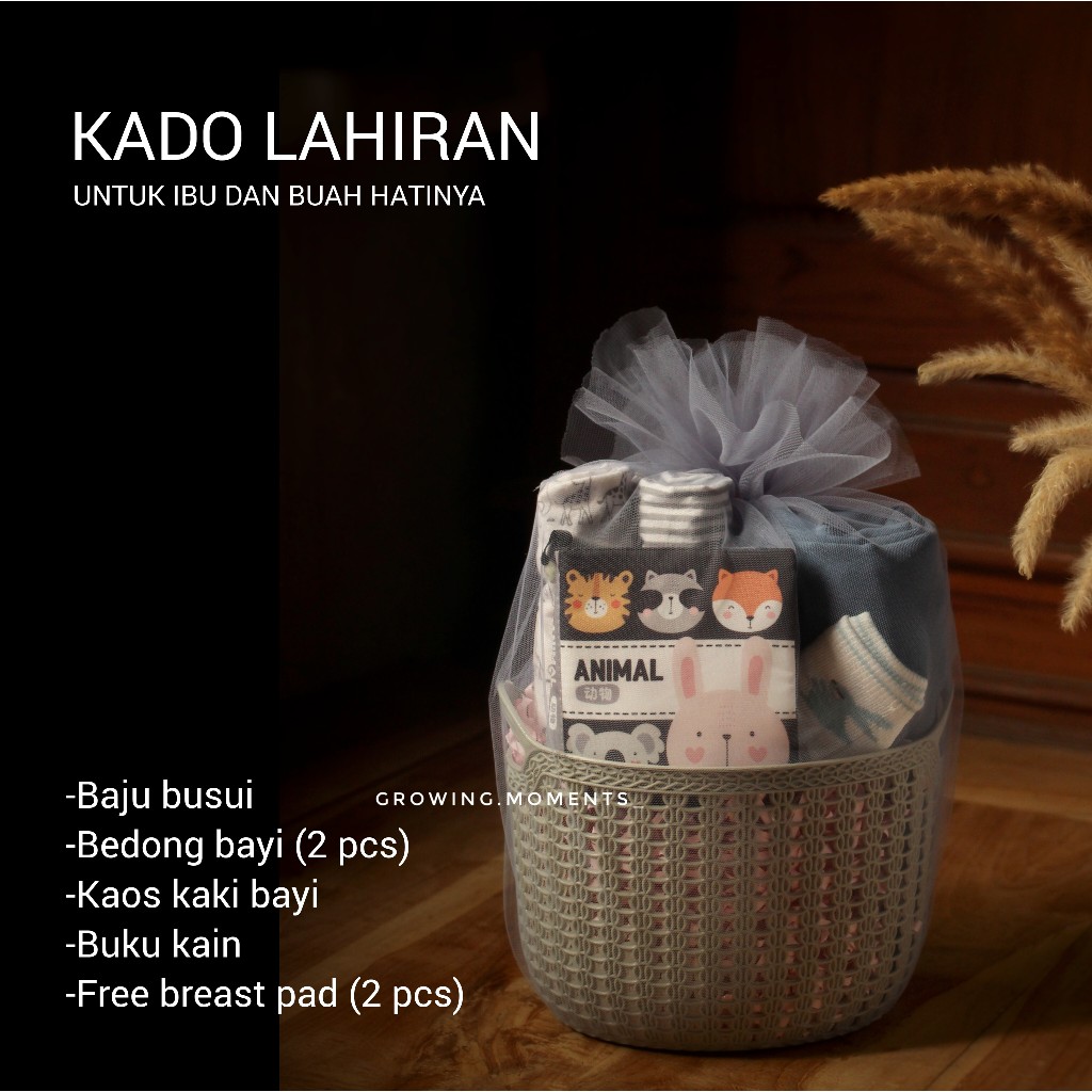 Kado Lahiran/Kado Ibu Melahirkan/Premium Gift Hampers/Hampers Lahiran/Kado Lahiran/Newborn Hampers/K