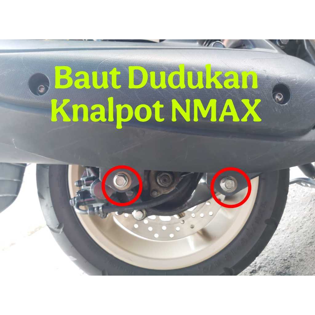Baut Probolt dudukan knalpot Yamaha NMAX original Heng Thailand