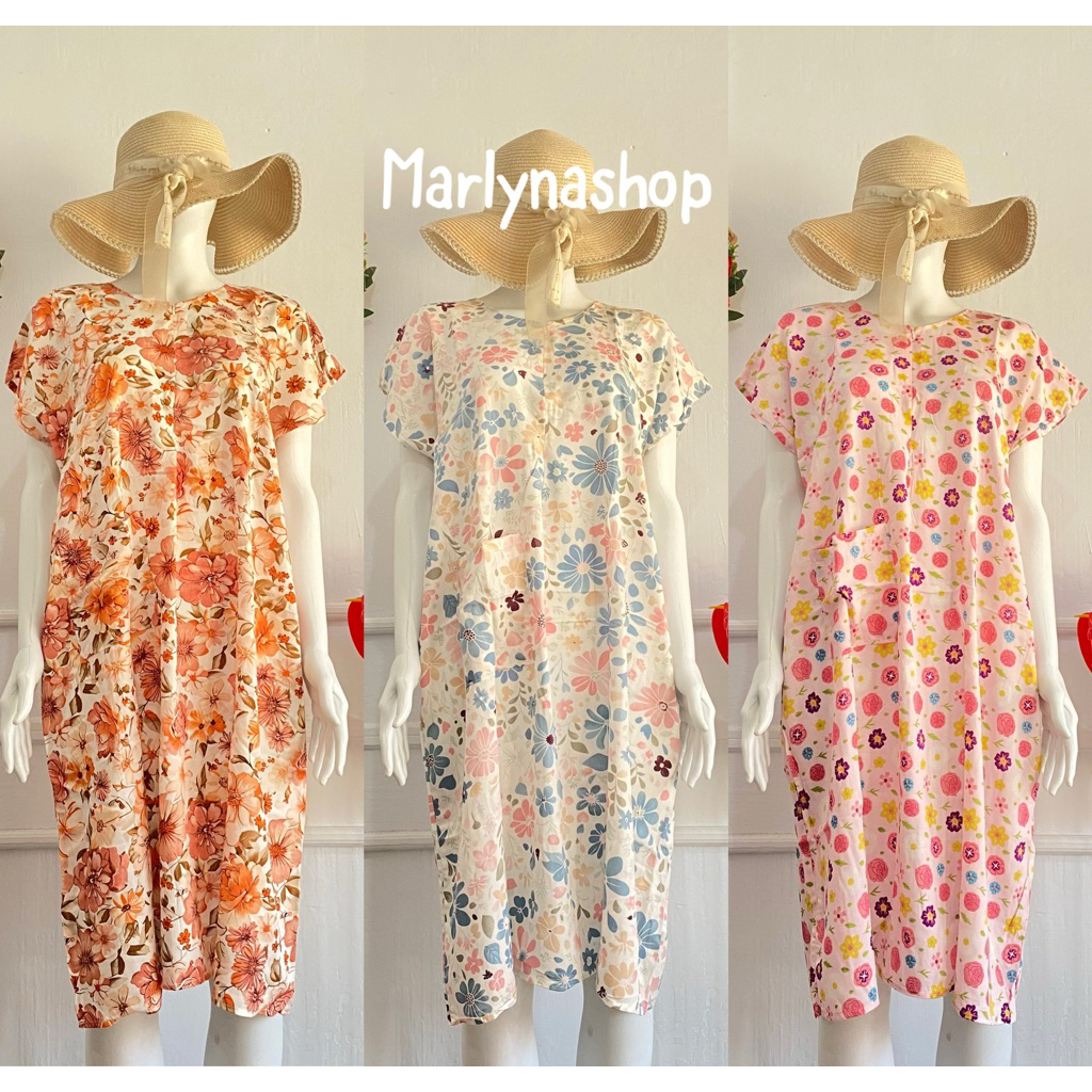 Daster panjang selutut busui kekinian