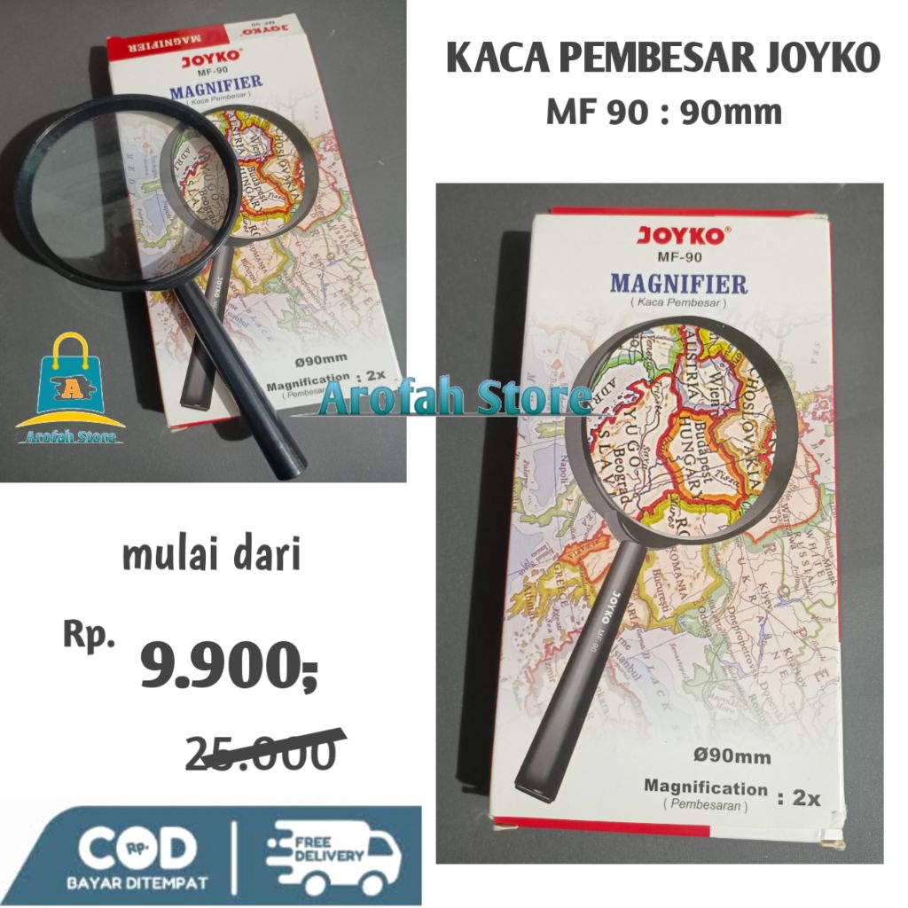

Kaca Pembesar Magnifier JOYKO MF50mm dan MF 60mm ORIGINAL JOYKO