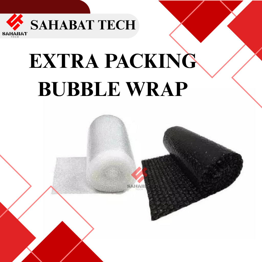 

Tambahan bubble wrap