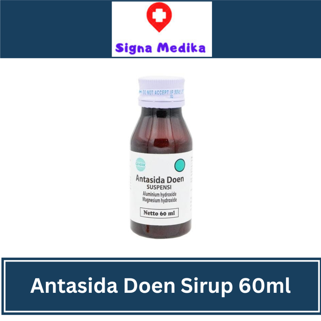 Antasida Doen Sirup 60 ml - Obat Mengatasi Maag