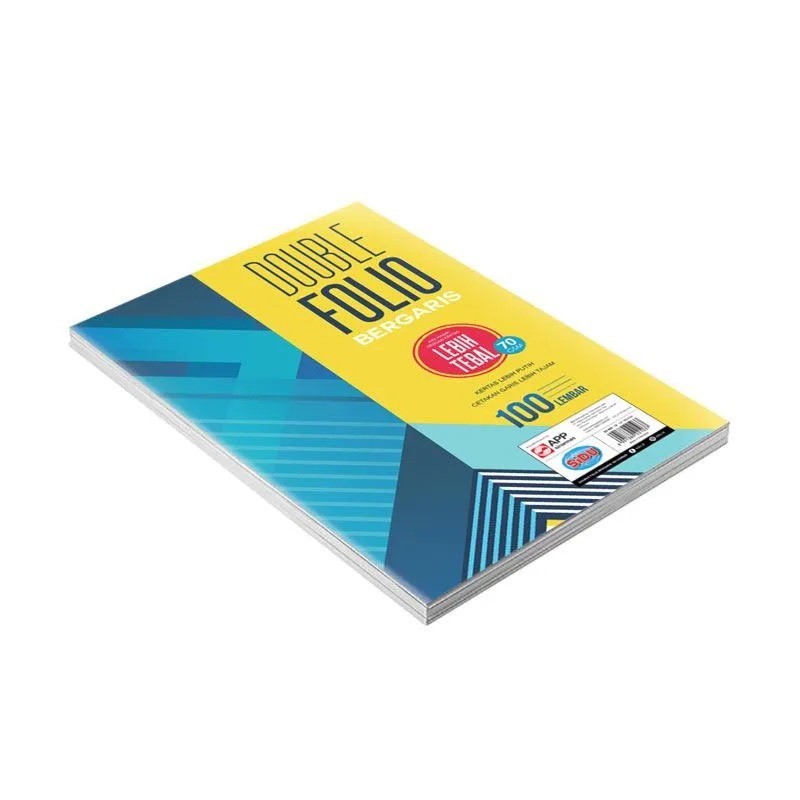 

[1pcs] Kertas Double Folio Bergaris SIDU
