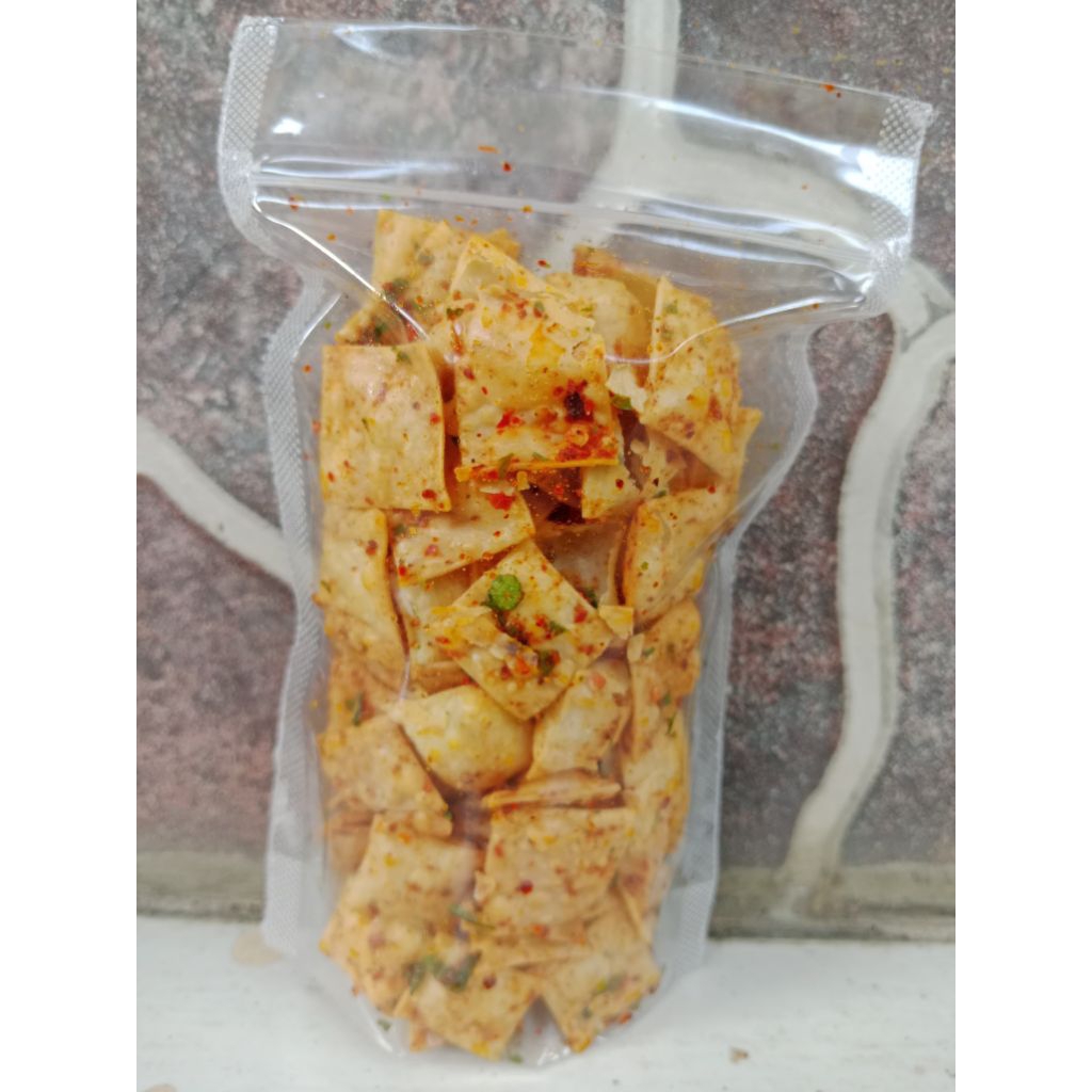 

keripik kulit pangsit daun jeruk