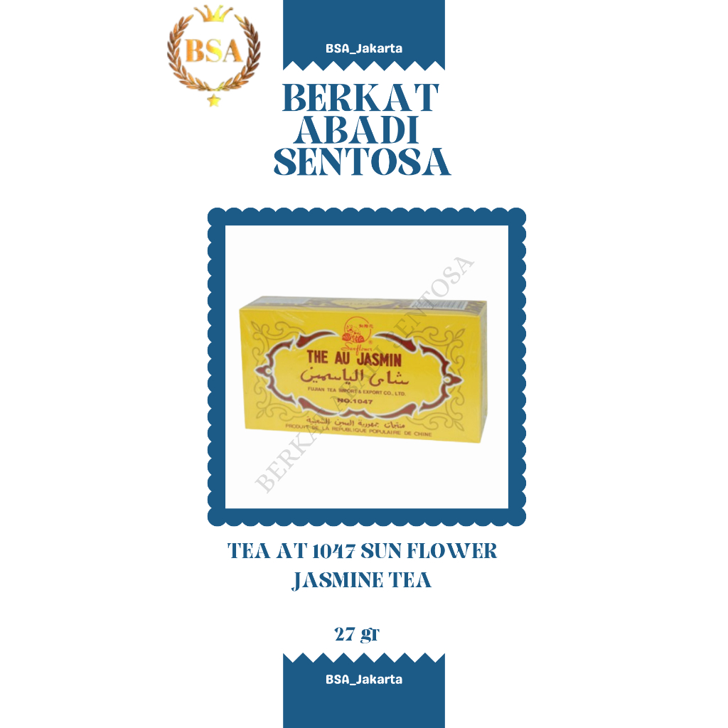 

TEA AT 1047 SUN FLOWER JASMINE TEA (227 GR)