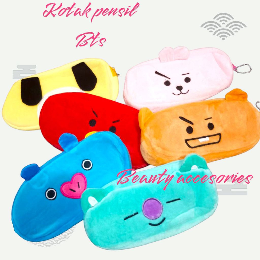 

Kotak Pensil Karakter Lucu / Tempat Pensil Serbaguna / Tempat Kosmetika / Pouch Makeup