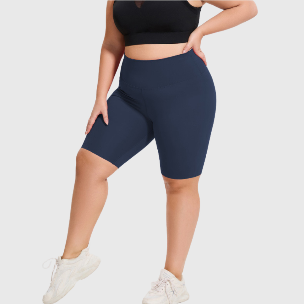 LACENSPORT - Adelle Short Legging XL-4XL Celana Olahraga Wanita Pendek Jumbo Gym Workout Lari