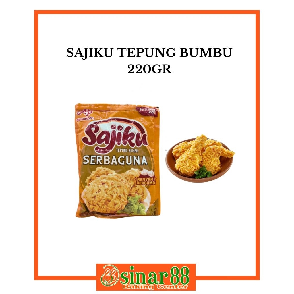 

SAJIKU TEPUNG BUMBU 220GR
