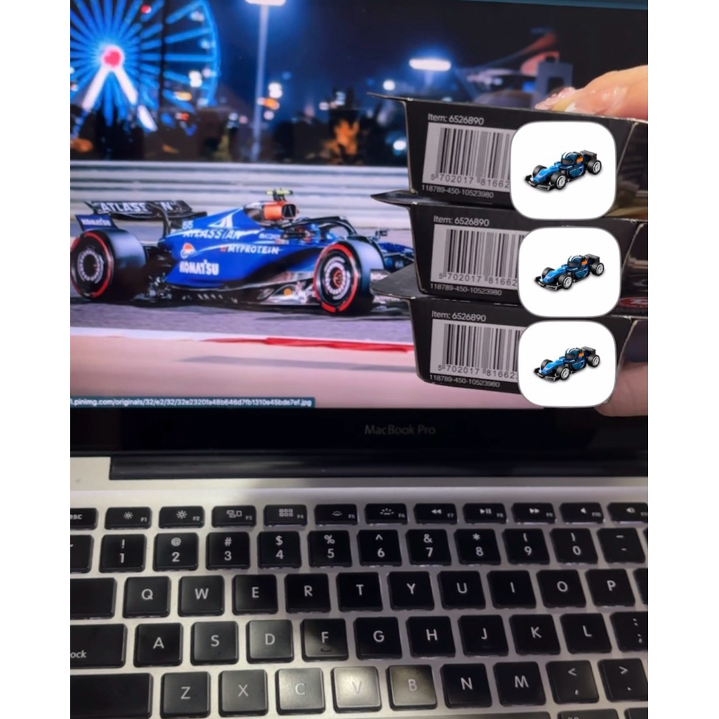 Williams mini figure F1