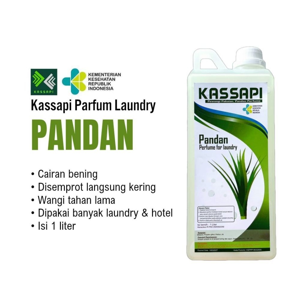 Kassapi Parfum Laundry Pandan