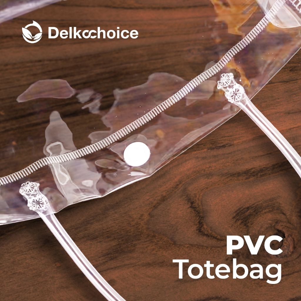 

Tas Hampers Transparan PVC Goodie Bag Mika Transparan Tote Bag