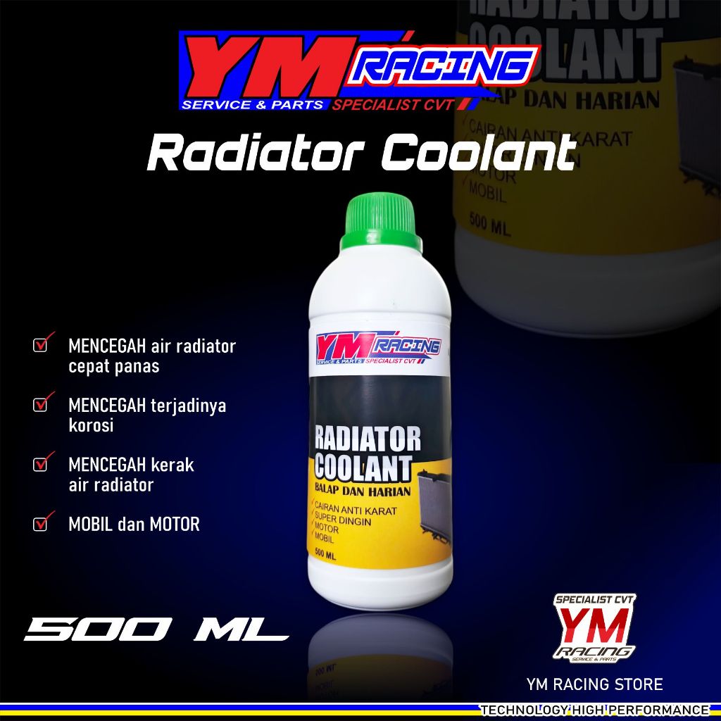 AIR RADIATOR COOLANT 500 ML / AIR RADIATOR ANTIFREEZE + COOLANT [ PENDINGIN RADIATOR ] AIR COOLANT -