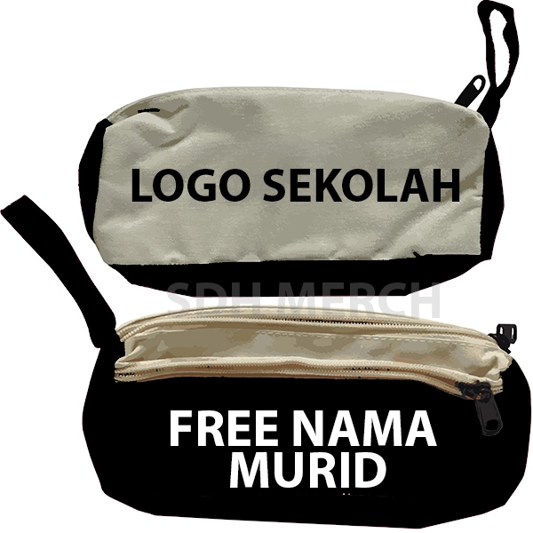 

[BISA COD] Desain Suka-suka Free Costum Nama Murid Logo Sekolah Tas Pensil Anak SD TK PAUD Unisex Laki-laki Perempuan Tahan Air Waterproop Condura D300