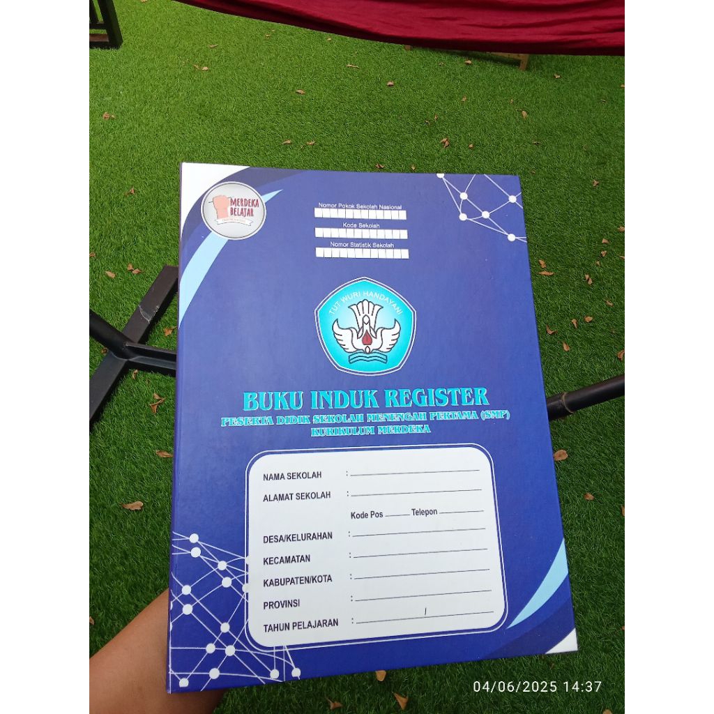 

BUKU INDUK REGISTER SMP